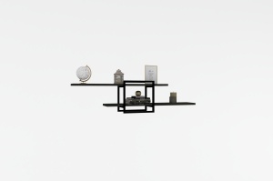 Raft perete Mone - Anthracite, Black - Img 3
