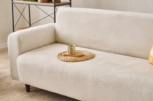 Set Canapea Noya Chenille - Cream - Img 4