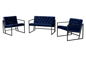 Set Canapea Oslo - Dark Blue - Img 2