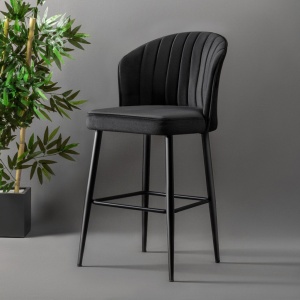 Set Taburete Bar (2 piese) Rubi - Black - Img 1