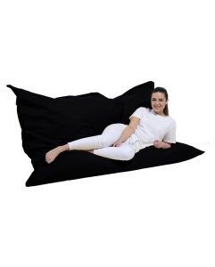 Bean Bag Giant Cushion 140x180 - Black - Img 5