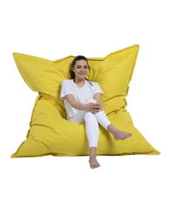 Bean Bag Giant Cushion 140x180 - Yellow - Img 1