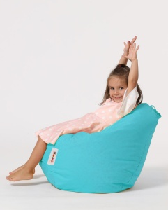 Bean Bag Premium Kids - Turquoise - Img 1
