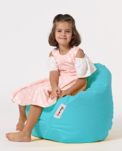 Bean Bag Premium Kids - Turquoise - Img 3