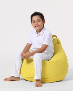 Bean Bag Premium Kids - Yellow - Img 4