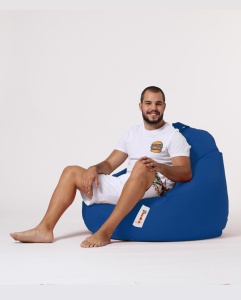 Bean Bag Premium XXL - Blue - Img 5