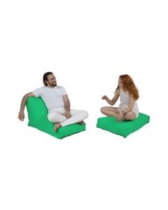 Bean Bag Siesta Sofa Bed Pouf - Green - Img 3