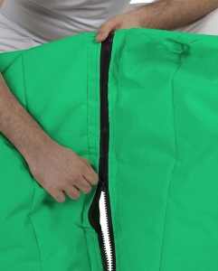 Bean Bag Siesta Sofa Bed Pouf - Green - Img 5