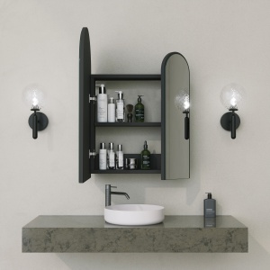 Cabinet de baie Classe Cabinet - Black - Img 2