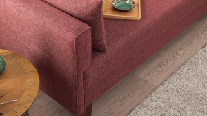 Canapea Bella Sofa For 3 Pr - Claret Red - Img 5