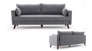 Canapea Bella Sofa For 3 Pr - Grey - Img 7