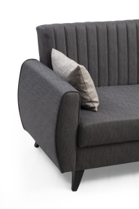 Canapea Extensibila Alkon - Dark Grey - Img 4