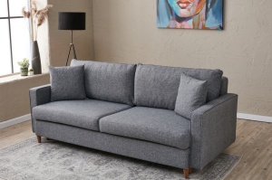 Canapea Extensibila Eva - Grey - Img 2