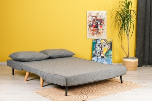 Canapea Extensibila Folde 2-Locuri - Light Grey - Img 3
