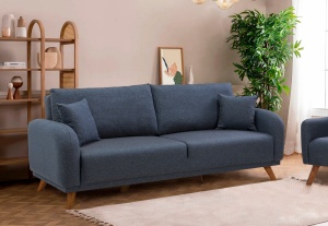 Canapea Extensibila Hera Set - Dark Blue - Img 4