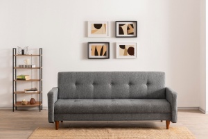 Canapea Extensibila Hiko - Light Grey - Img 1
