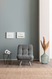 Canapea Extensibila Misa Small Solo - Light Grey - Img 3