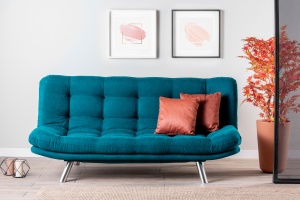 Canapea Extensibila Misa Sofabed - Petrol Green - Img 2