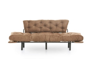 Canapea Extensibila Nitta Triple - Light Brown - Img 5