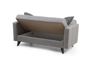 Canapea Extensibila Polya - Light Grey - Img 6