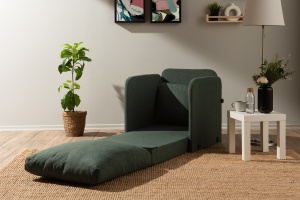 Canapea Extensibila Saga Single - Green - Img 3