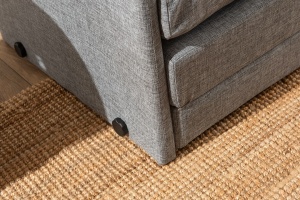 Canapea Extensibila Saga Single - Light Grey - Img 5