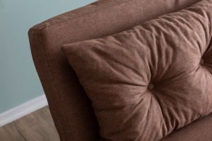 Canapea Extensibila Sando 2-Locuri - Light Brown - Img 3