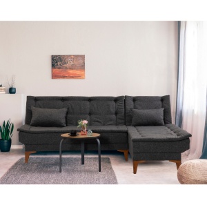 Canapea Extensibila Santo - Anthracite - Img 2