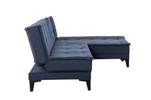 Canapea Extensibila Santo-S - Navy Blue - Img 7