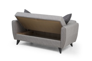 Canapea Extensibila Zaden - Light Grey - Img 6