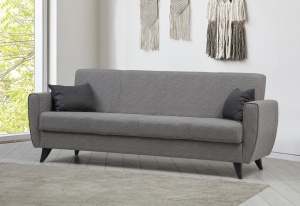 Canapea Extensibila Zaden - Light Grey - Img 2