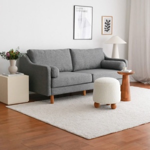 Canapea Nordi 3 Locuri Wood - Grey - Img 2