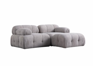 Canapea pe colț Petite 2 - Light Grey - Img 4