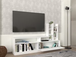 Comoda TV Dolunay - White - Img 3