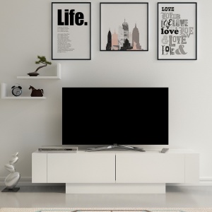 Comoda TV Matera - White, White - Img 2