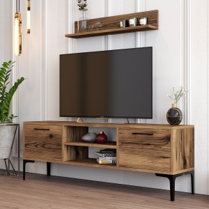 Comoda TV Riga - Walnut - Img 2
