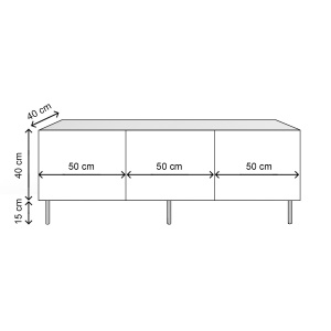 Comoda TV Sezer - L3015 - Img 5