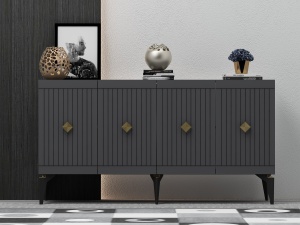 Consolă Midas - Anthracite, Gold - Img 1