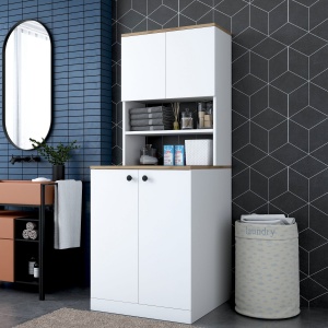Dulap masina de spalat KD102 - 2160 - Walnut - Img 2