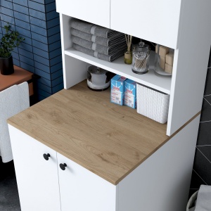 Dulap masina de spalat KD102 - 2160 - Walnut - Img 4