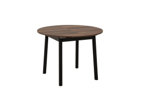 Masa Extensibila Oliver - Walnut, Black - Img 2