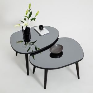 Masa Plianta Gusto Set- Black, Fume - Img 2
