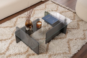 Masuta de cafea Flavio - Anthracite - Img 2