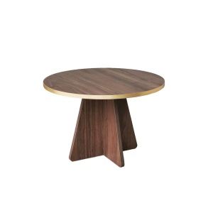Masuta de cafea Mushroom - Gold, Walnut v2 - Img 6