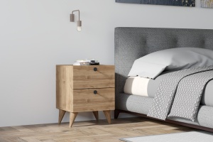 Noptiera Kada - Walnut v2 - Img 1