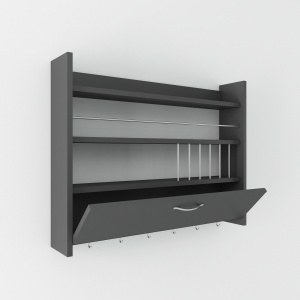 Raft bucatarie Knott - Anthracite - Img 3
