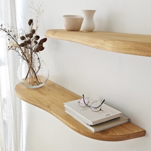 Raft perete Wavy 2 - Oak - Img 3