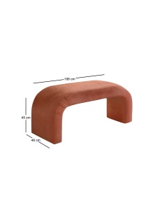 Scaun Nu Bench - Coral - Img 8