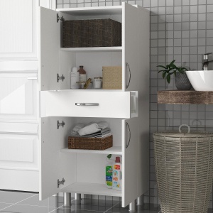Cabinet de baie Arizona 4 Kapak - White - Img 2