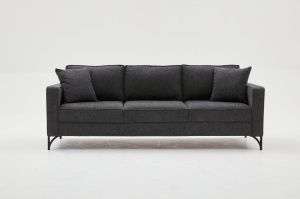 Canapea Berlin - Anthracite, Black - Img 6